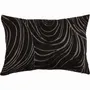 Coussins textile - Housse de coussin Pahka en chenille marron foncé 40x60 cm - PENTIK