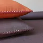 Couettes et oreillers - Housse de coussin en lin | TRICOT - GIARDINO SEGRETO