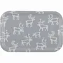 Platter and bowls - Saaga Tray Grey 20x27 cm - PENTIK