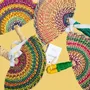 Other wall decoration - Artful Tropical Hand Fan - MAISON CRAFT