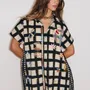 Prêt-à-porter - 128 . ROBE LONG MC FLORA - STELLA FOREST