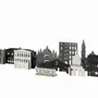 Objets personnalisables - Kit Memory City en bois à faire soi-même - ENJOY THE WOOD