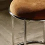 Tabourets - Tabouret KOMATI - ivoire + marron - NORDAL