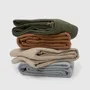 Throw blankets - Blanket Atlas , 150x200cm, grey - DILIOS