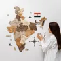 Objets personnalisables - Carte du pays personnalisée - ENJOY THE WOOD