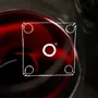 Glass - Wine glass holder Cin Cin x4 - lucid perspex - EGOUNDESIGN