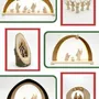 Nativity scenes and santons - WOODEN NATIVITY SCENE - KALID MEDIEVAL