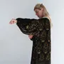 Apparel - Silk velvet printed kimono - SANJANAANDME