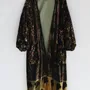 Apparel - Silk velvet printed kimono - SANJANAANDME
