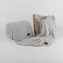 Plaids - Couverture DANTE, 200x220cm, gris - DILIOS