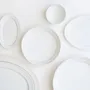 Everyday plates - [SOILBAKER] HANA Collection — White Porcelain - K-CERAMIC