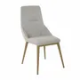 Chairs - Light grey fabric chair - ANGEL CERDÁ