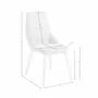 Chairs - Light grey fabric chair - ANGEL CERDÁ
