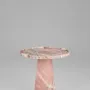Consoles - PINK MARBLE CONE SIDE TABLE - KIWANO CONCEPT