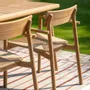 Chaises de jardin - Lynn teak Armchair - JATI KEBON