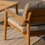Canapés de jardin - Lynn teak Sofa 1seat - JATI KEBON