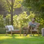 Canapés de jardin - Lynn teak Sofa 1seat - JATI KEBON