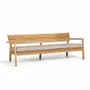 Canapés de jardin - Lynn teak Sofa 3Seat - JATI KEBON