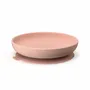 Children's mealtime - Silicone Suction Plate - Blush - EKOBO