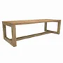 Autres tables - Table Fred en teck naturel d'extérieur - SEMPRE IN & OUTDOOR LIVING BV