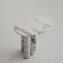 Tables basses - Trio № III - LILAC MARBLE SIDE TABLE - KIWANO CONCEPT