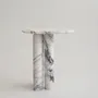 Tables basses - Trio № III - LILAC MARBLE SIDE TABLE - KIWANO CONCEPT