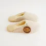 Bed linens - Natural comfort, timeless style – Wool & cotton knit slippers - ATELIER COSTÀ