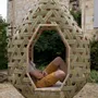 Armchairs - Hanging chair " Diamond " - ATELIER BRINS DE MALICE - VANNERIE D'ART
