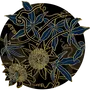 Bespoke carpets - carpet\" passiflora\ " - BAPTISTE VANDAELE – DESIGN GRAPHIQUE