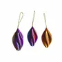 Autres décorations de Noël - Ensemble de décorations pour sapin de Noël | or/violet/rouge - AUURA