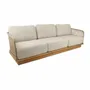 Lawn sofas   - Acri teak Sofa 3seat - JATI KEBON