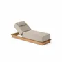 Canapés de jardin - Acri teak Sunlounger - JATI KEBON