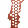 Services - Portugal wall mounted steel wine rack, can hold 25 bottles - INCREDIBLE DESIGNS