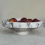 Plats et saladiers - WHITE LILAC MARBLE NARROW BOWL - KIWANO CONCEPT