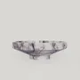 Plats et saladiers - WHITE LILAC MARBLE NARROW BOWL - KIWANO CONCEPT