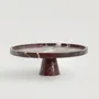 Platter and bowls - ROSSO LEVANTO CAKE STAND - KIWANO CONCEPT