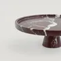 Platter and bowls - ROSSO LEVANTO CAKE STAND - KIWANO CONCEPT
