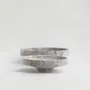 Platter and bowls - SILVER TRAVERTINE NARROW BOWL XL - KIWANO CONCEPT