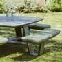 Tables de jardin - Squadro Dining table - JATI KEBON