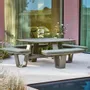 Tables de jardin - Squadro Dining table - JATI KEBON