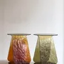 Decorative objects - Table YOUMY ronde verre - MADEMOISELLE JO