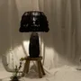 Table lamps - Wool Smola Table Lamp – Japandi & Wabi-Sabi Eco Lighting - PLETOSTUDIO