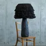 Table lamps - Wool Smola Table Lamp – Japandi & Wabi-Sabi Eco Lighting - PLETOSTUDIO