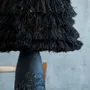 Table lamps - Wool Smola Table Lamp – Japandi & Wabi-Sabi Eco Lighting - PLETOSTUDIO