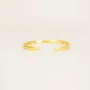 Bracelets - Thin open cuff in brass - L INDOCHINEUR X RIVÊT