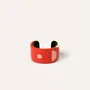 Bracelets - Horn and lacquer cuff size M - L INDOCHINEUR X RIVÊT