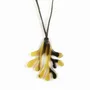 Jewelry - Coral pendant in blond horn - L INDOCHINEUR X RIVÊT