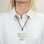 Jewelry - Coral pendant in blond horn - L INDOCHINEUR X RIVÊT