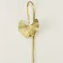 Barrettes - Gingko-shaped hairpin in silvery metal - L INDOCHINEUR X RIVÊT