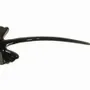 Barrettes - Gingko hairpin in plain black horn - L INDOCHINEUR X RIVÊT